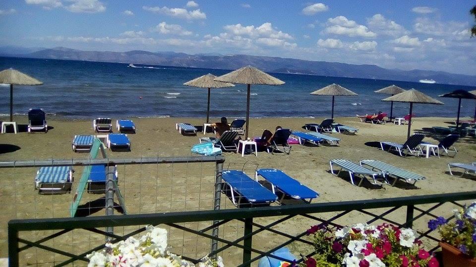 Akti Panela Beach Hotel Kávos Exteriér fotografie