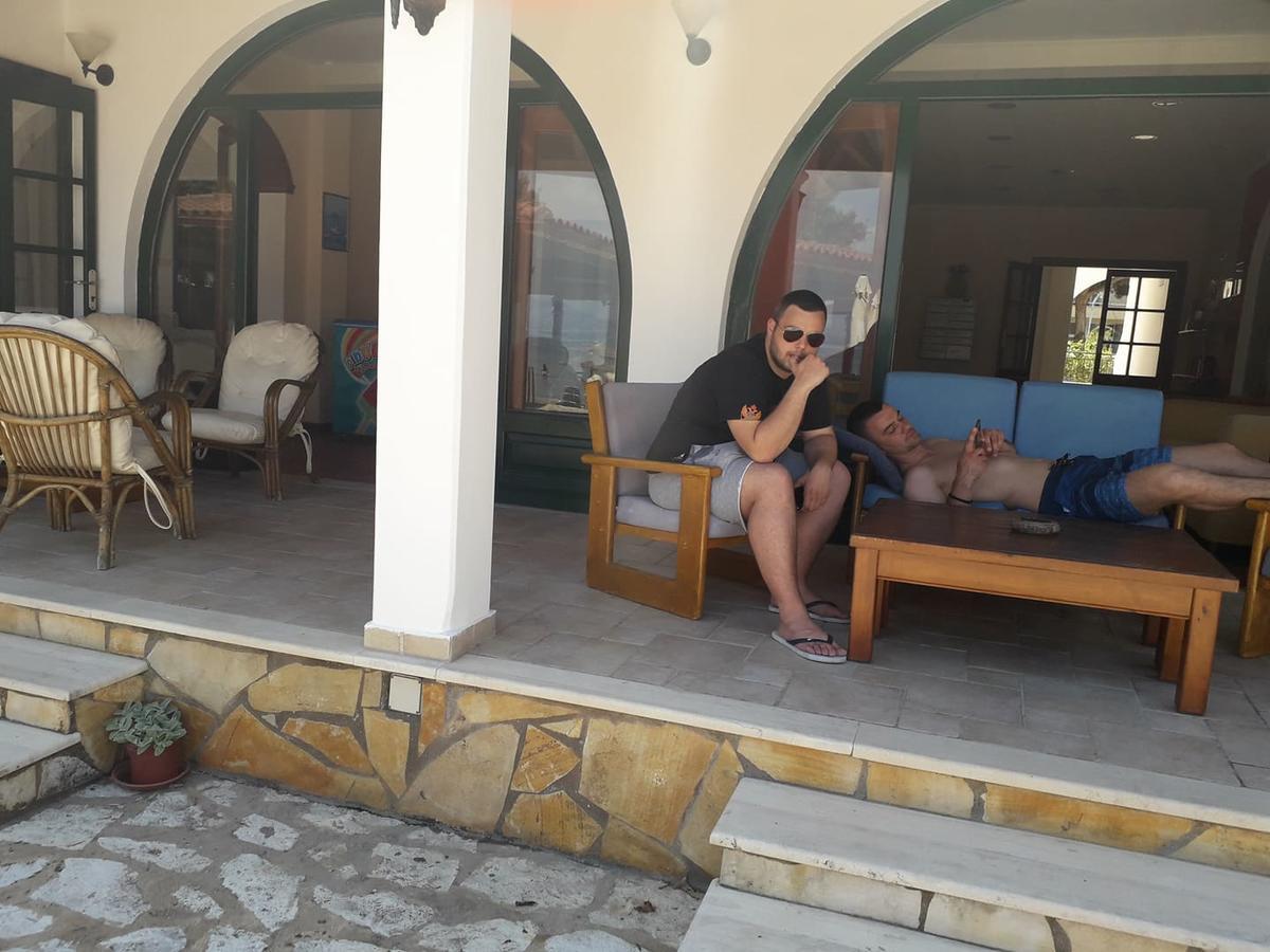 Akti Panela Beach Hotel Kávos Exteriér fotografie
