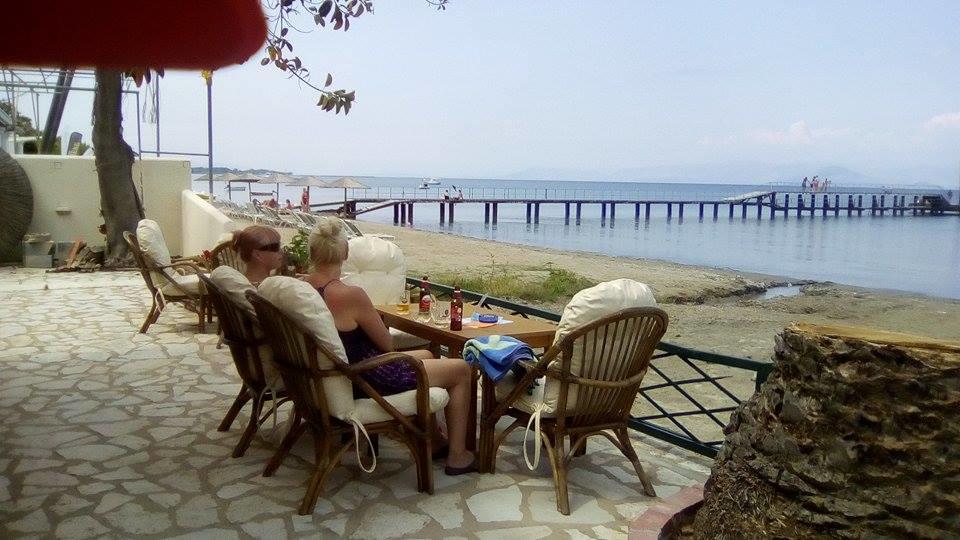 Akti Panela Beach Hotel Kávos Exteriér fotografie