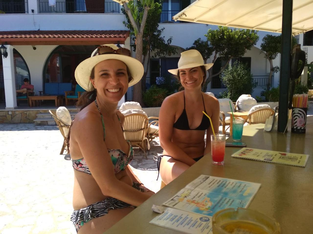 Akti Panela Beach Hotel Kávos Exteriér fotografie