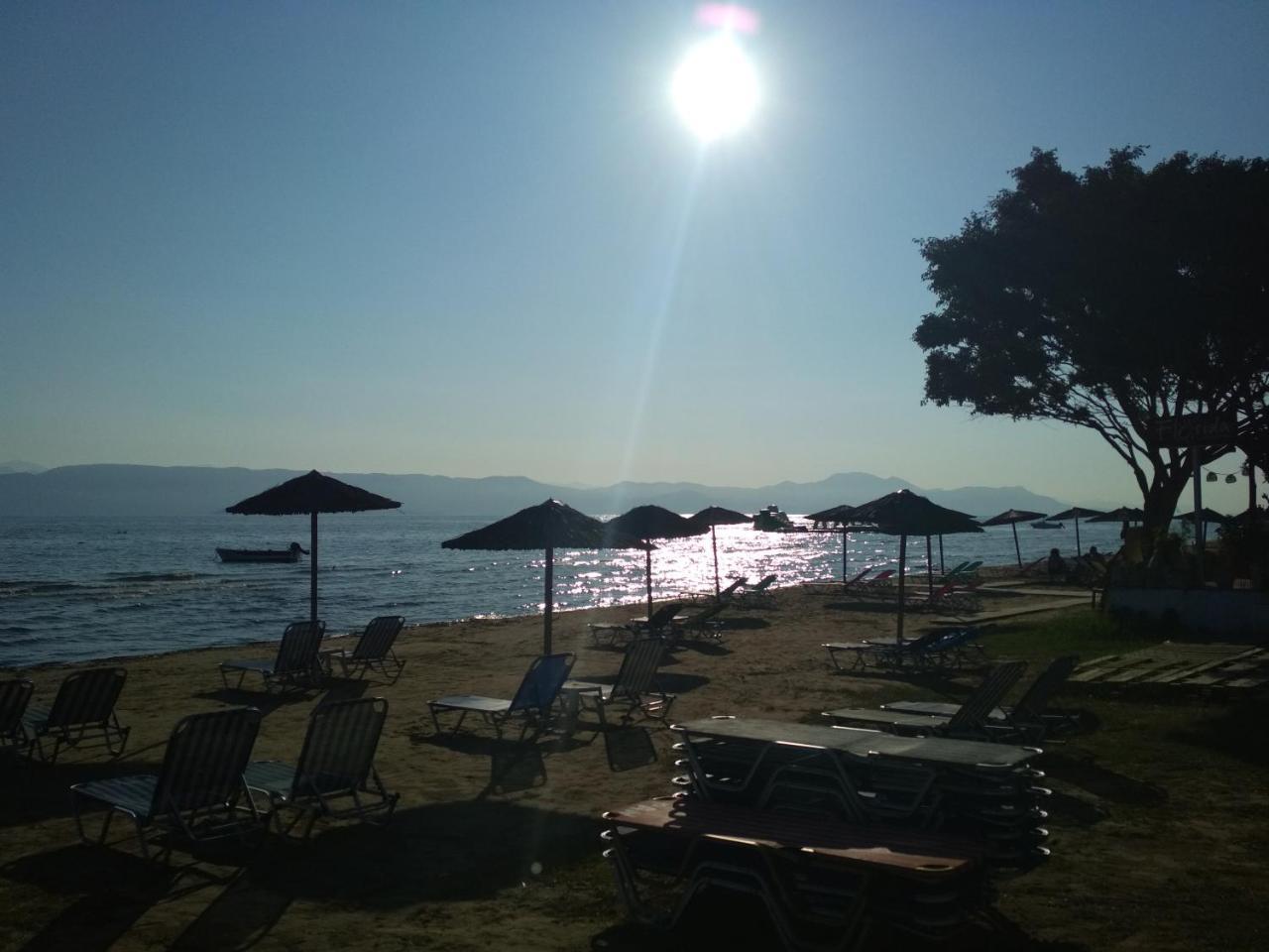 Akti Panela Beach Hotel Kávos Exteriér fotografie