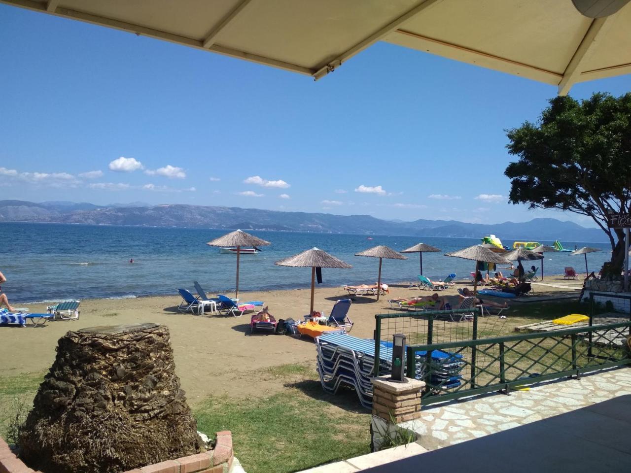 Akti Panela Beach Hotel Kávos Exteriér fotografie