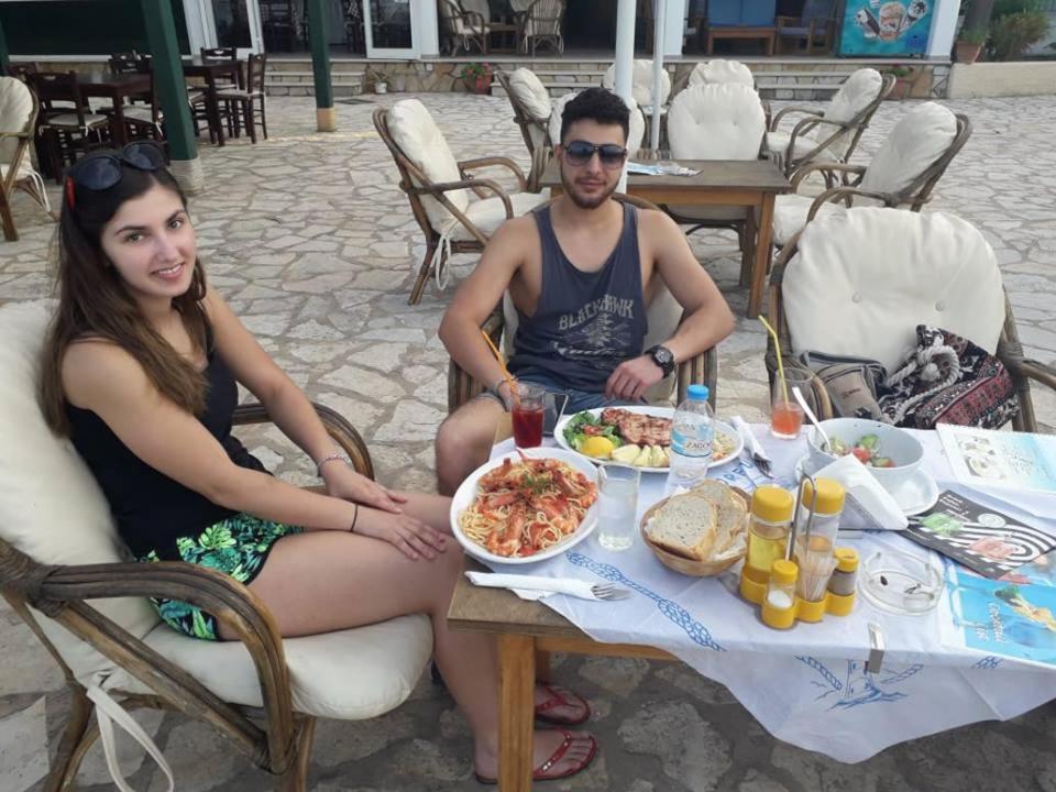 Akti Panela Beach Hotel Kávos Exteriér fotografie