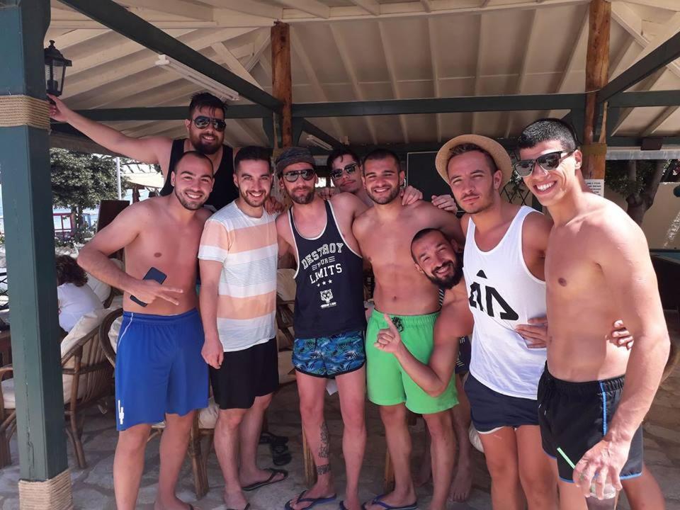 Akti Panela Beach Hotel Kávos Exteriér fotografie