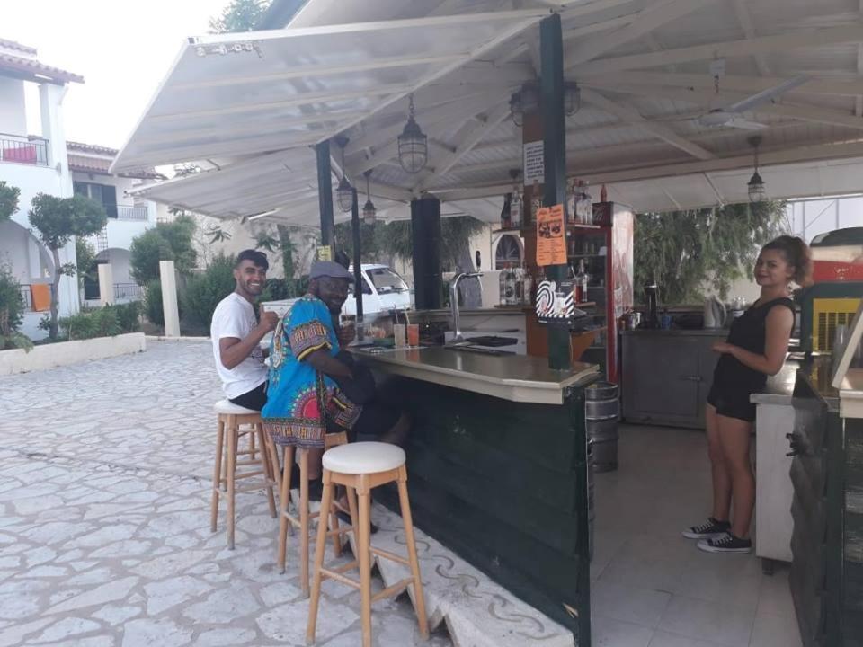 Akti Panela Beach Hotel Kávos Exteriér fotografie